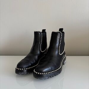 Alexander Wang Black Spencer Chelsea Boot 38